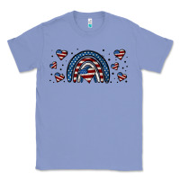 Colony Blue american flag rainbow 16oz libbey cup Classic Tee - HRA Design Shop
