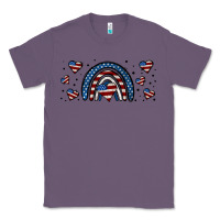Lavender american flag rainbow 16oz libbey cup Classic Tee - HRA Design Shop