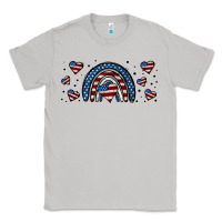 Moon Dust american flag rainbow 16oz libbey cup Classic Tee - HRA Design Shop