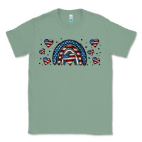 Sage american flag rainbow 16oz libbey cup Classic Tee - HRA Design Shop