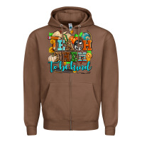 Chestnut teach them to be kind with pumpkins and fall Zipper Hoodie - AdoDesignShop