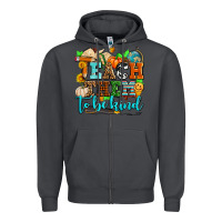 Smoke teach them to be kind with pumpkins and fall Zipper Hoodie - AdoDesignShop