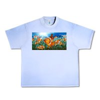 Grape Ice clown fish  license plate Urban Heavy Tee - BarkalooDesign