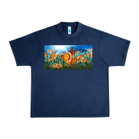 Navy clown fish  license plate Urban Heavy Tee - BarkalooDesign