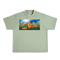 Oil Green clown fish  license plate Urban Heavy Tee - BarkalooDesign