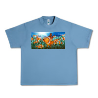 Pebble Blue clown fish  license plate Urban Heavy Tee - BarkalooDesign