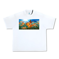 White clown fish  license plate Urban Heavy Tee - BarkalooDesign