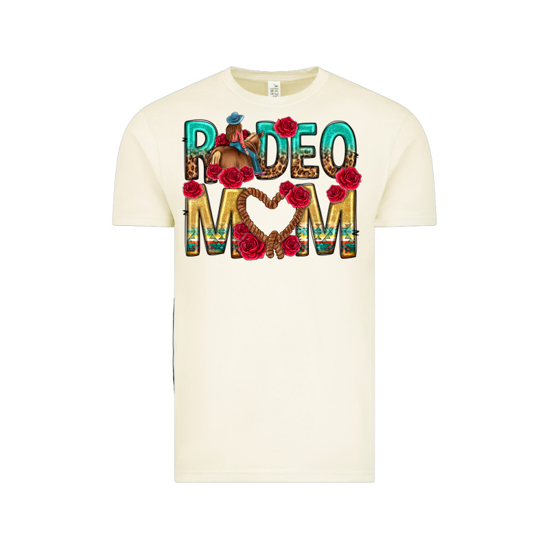 Rodeo Mom Mothers Day Vintage Tee by texasbilliewilder | Teevron