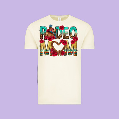 Rodeo Mom Mothers Day Vintage Tee Designed By Texasbilliewilder