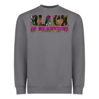 Storm black is beautiful neon Heavyweight Sweatshirt - texasbilliewilder