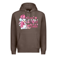 Coffee i am snow cute pink bbs Premium Hoodie - BundleAndBundleShop