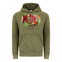 Vintage Olive mama claus Vintage Hoodie - Zillion Design Studio