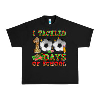 Black i tackled 100 days of school soccer Urban Heavy Tee - Zillion Design Studio