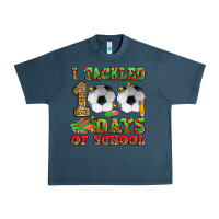 Midnight Navy i tackled 100 days of school soccer Urban Heavy Tee - Zillion Design Studio