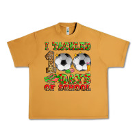 Peanut Butter i tackled 100 days of school soccer Urban Heavy Tee - Zillion Design Studio