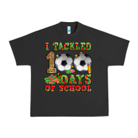 Pigment Black i tackled 100 days of school soccer Urban Heavy Tee - Zillion Design Studio