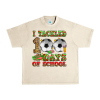 Sandshell i tackled 100 days of school soccer Urban Heavy Tee - Zillion Design Studio