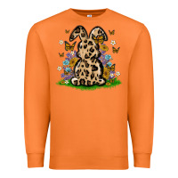 Carrot western floral bunny Premium Sweatshirt - MaliasSmallBusiness