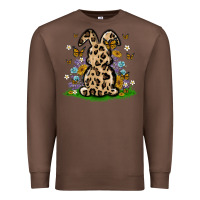 Chestnut western floral bunny Premium Sweatshirt - MaliasSmallBusiness