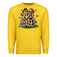 Lemon western floral bunny Premium Sweatshirt - MaliasSmallBusiness