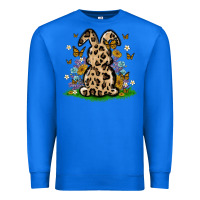 True Royal western floral bunny Premium Sweatshirt - MaliasSmallBusiness