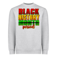 Heather Grey black history month period juneteenth Heavyweight Sweatshirt - texasbilliewilder