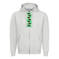 Dove Grey dinosaur ankylosaurus pen wrap Zipper Hoodie - Artiststas