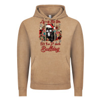 Vintage Coffee christmas life is better with a french bulldog Vintage Hoodie - JahusDesignShop