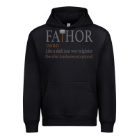 Black Fa-Thor Like Dad Just Way Mightier Urban Hoodie - Bettercallsaul