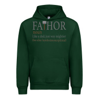Foreset Green Fa-Thor Like Dad Just Way Mightier Urban Hoodie - Bettercallsaul