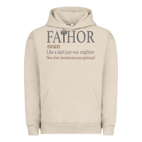 Pigment French Oak Fa-Thor Like Dad Just Way Mightier Urban Hoodie - Bettercallsaul
