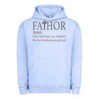 Pigment Grape Ice Fa-Thor Like Dad Just Way Mightier Urban Hoodie - Bettercallsaul