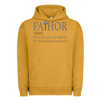 Pigment Peanut Butter Fa-Thor Like Dad Just Way Mightier Urban Hoodie - Bettercallsaul
