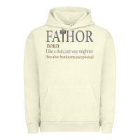Pigment Pistachio Fa-Thor Like Dad Just Way Mightier Urban Hoodie - Bettercallsaul