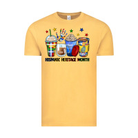 Vintage Mustard hispanic heritage month coffee cups Vintage Tee - Zillion Design Studio