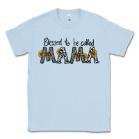 Dusty Blue blessed to be called mama Classic Tee - CowhideDigitalArt