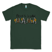 Sports Green blessed to be called mama Classic Tee - CowhideDigitalArt