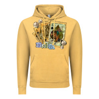Vintage Mustard western rodeo playing cards tbw Vintage Hoodie - texasbilliewilder