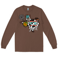 Chestnut tx yall western Long Sleeve Tee - CowhideDigitalArt