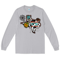 Moon Dust tx yall western Long Sleeve Tee - CowhideDigitalArt