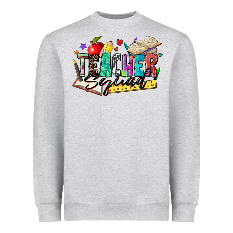 Teacher Squad Heavyweight Sweatshirt by Zillion Design Studio | Teevron