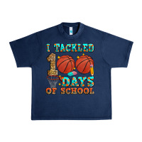 Navy i tackled 100 days of school basketball Urban Heavy Tee - Zillion Design Studio