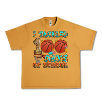 Peanut Butter i tackled 100 days of school basketball Urban Heavy Tee - Zillion Design Studio