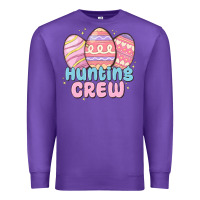 Purple hunting crew Premium Sweatshirt - MaliasSmallBusiness