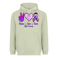 Matcha Peace Love Cure All Cancers Heavyweight Hoodie - Jasminsmagicworld