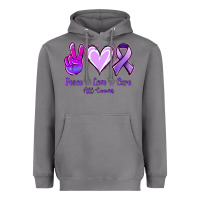Storm Peace Love Cure All Cancers Heavyweight Hoodie - Jasminsmagicworld