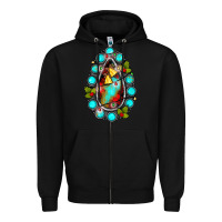 Black gemstone christmas Zipper Hoodie - JahusDesignShop