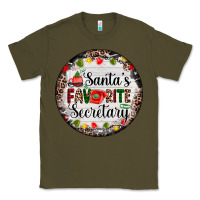 Army Green christmas santas favorite secretary    light Classic Tee - AdoDesignShop