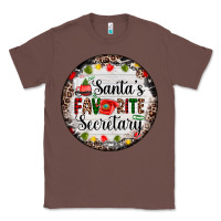 Chestnut christmas santas favorite secretary    light Classic Tee - AdoDesignShop