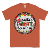 Copper christmas santas favorite secretary    light Classic Tee - AdoDesignShop